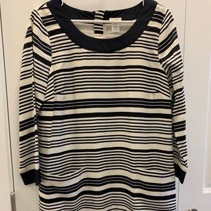 Nautical Jcrew silk dress—never worn